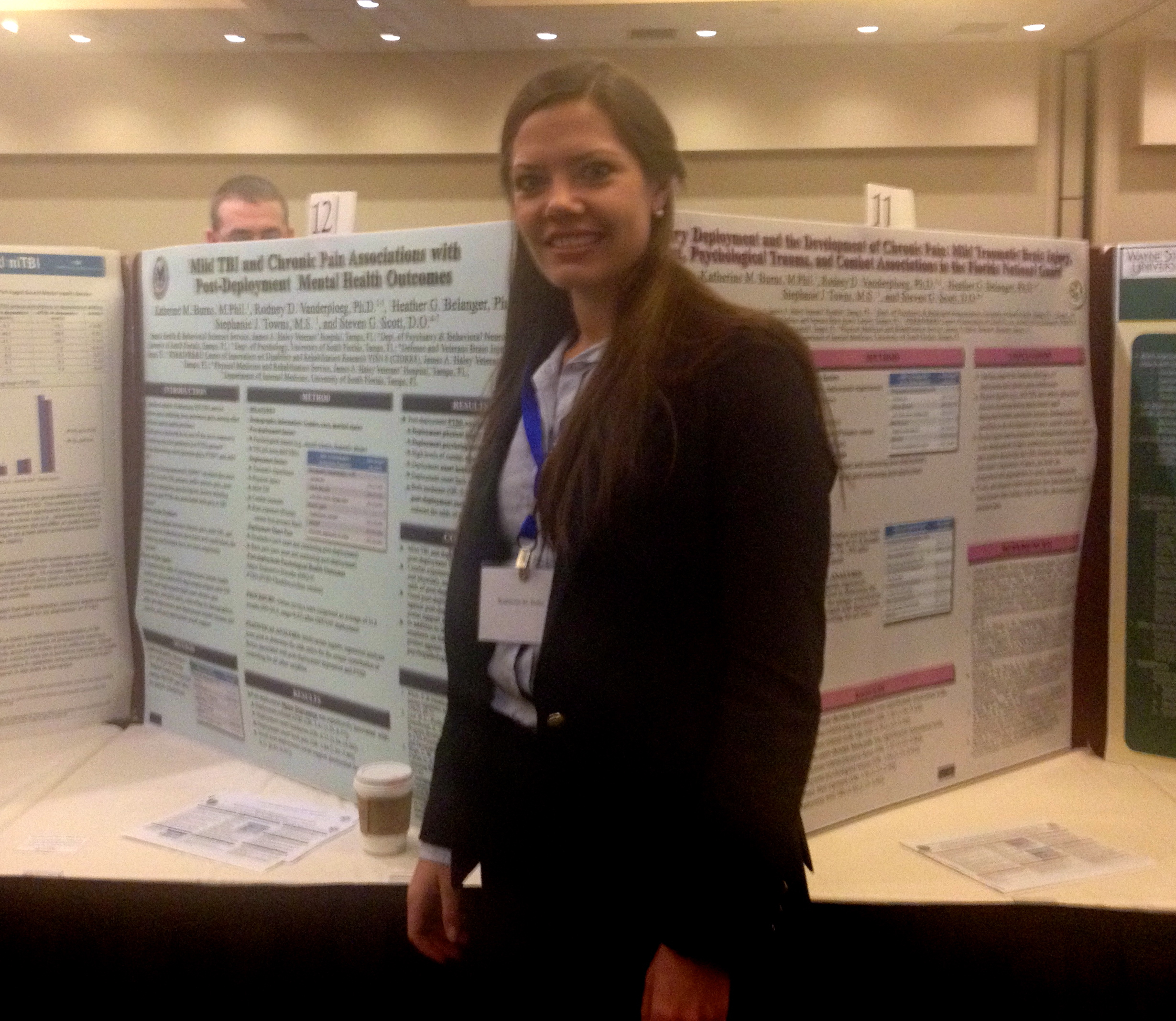Katie presenting at the International Neuropsychological Society conference in Seattle, WA